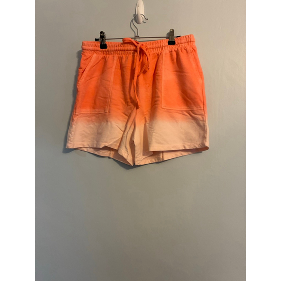 Ombré Orange Shorts Size XLarge Zenana NWOT - Picture 6 of 7